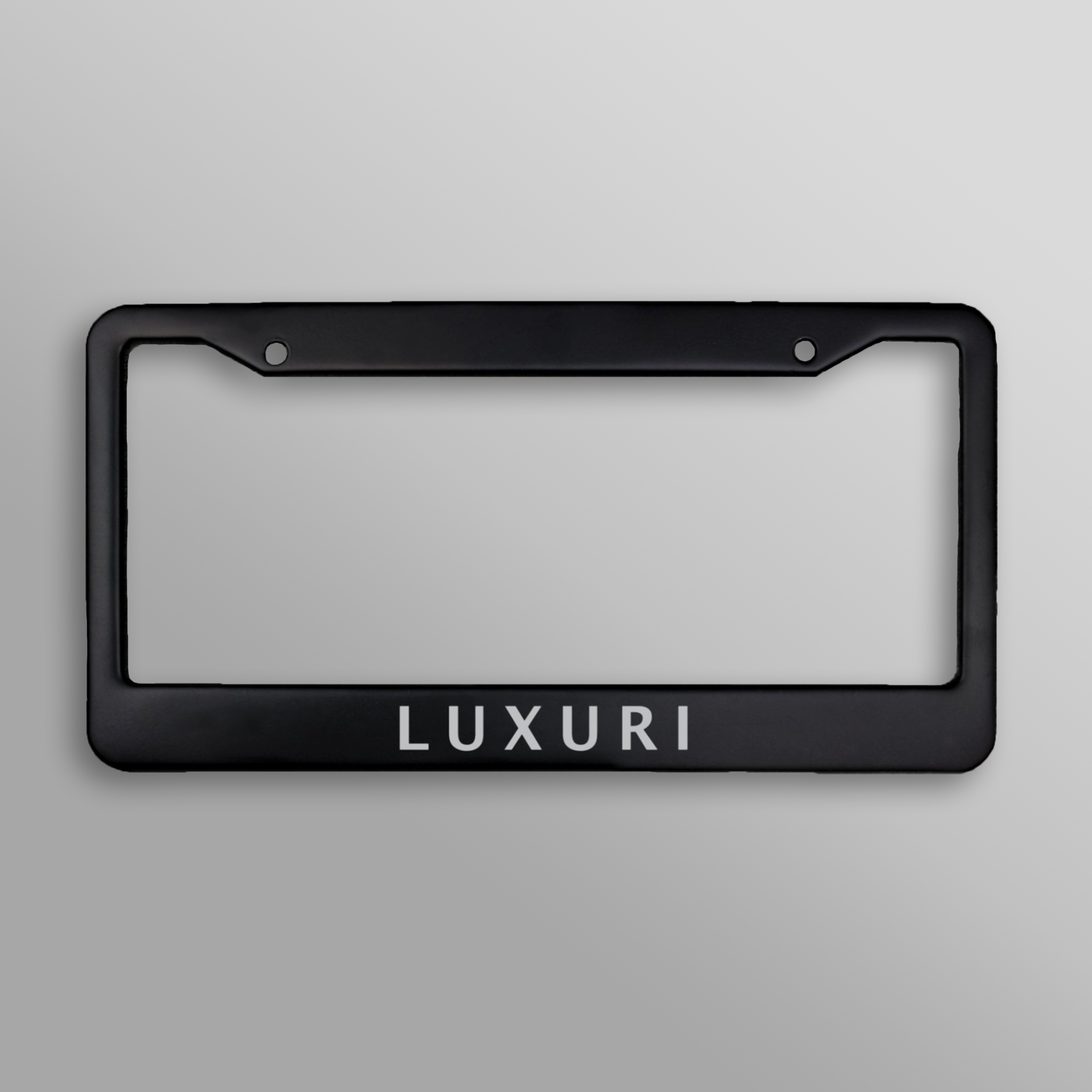 Luxuri Metal License Plate Frame