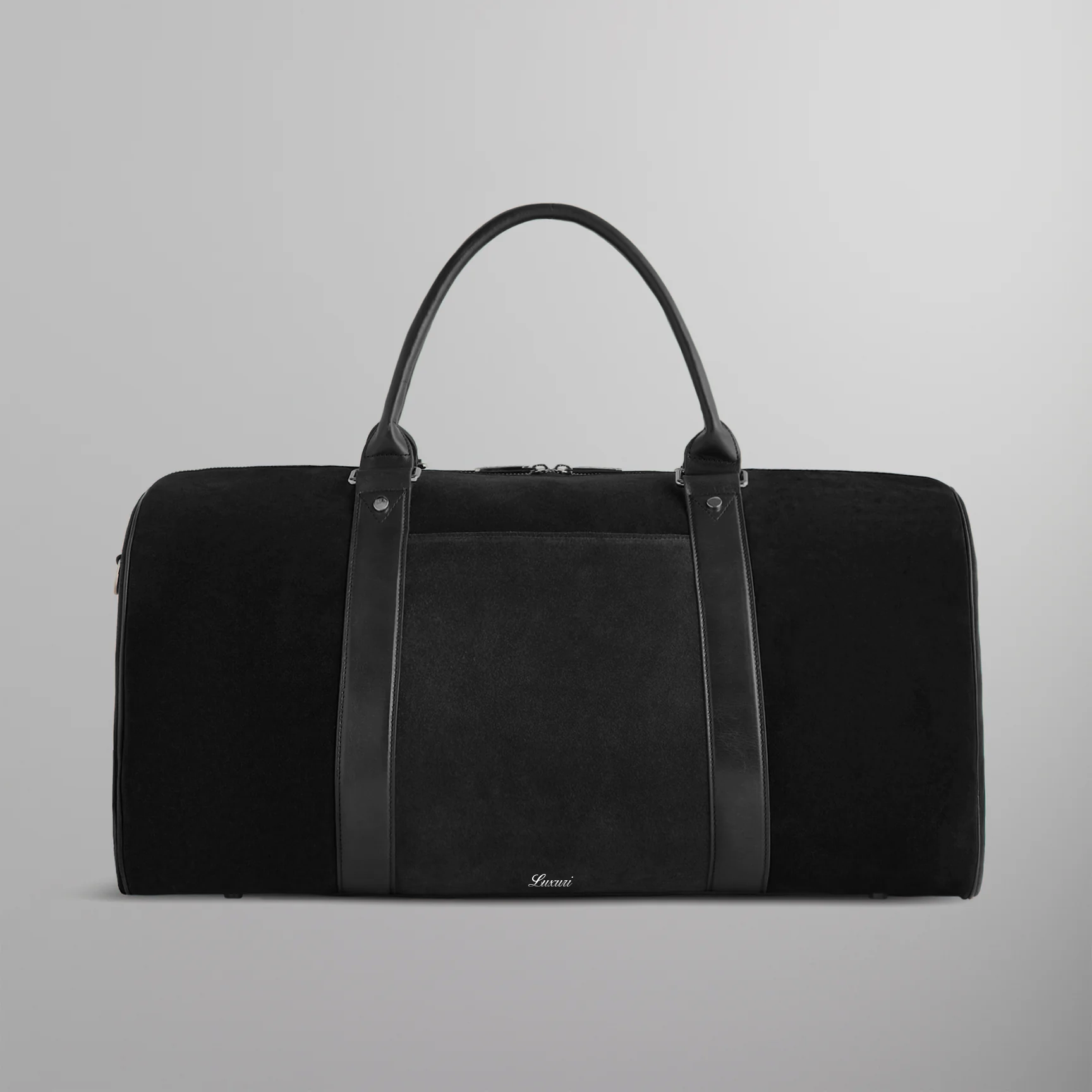 Luxuri Mixed Suede Duffle Bag