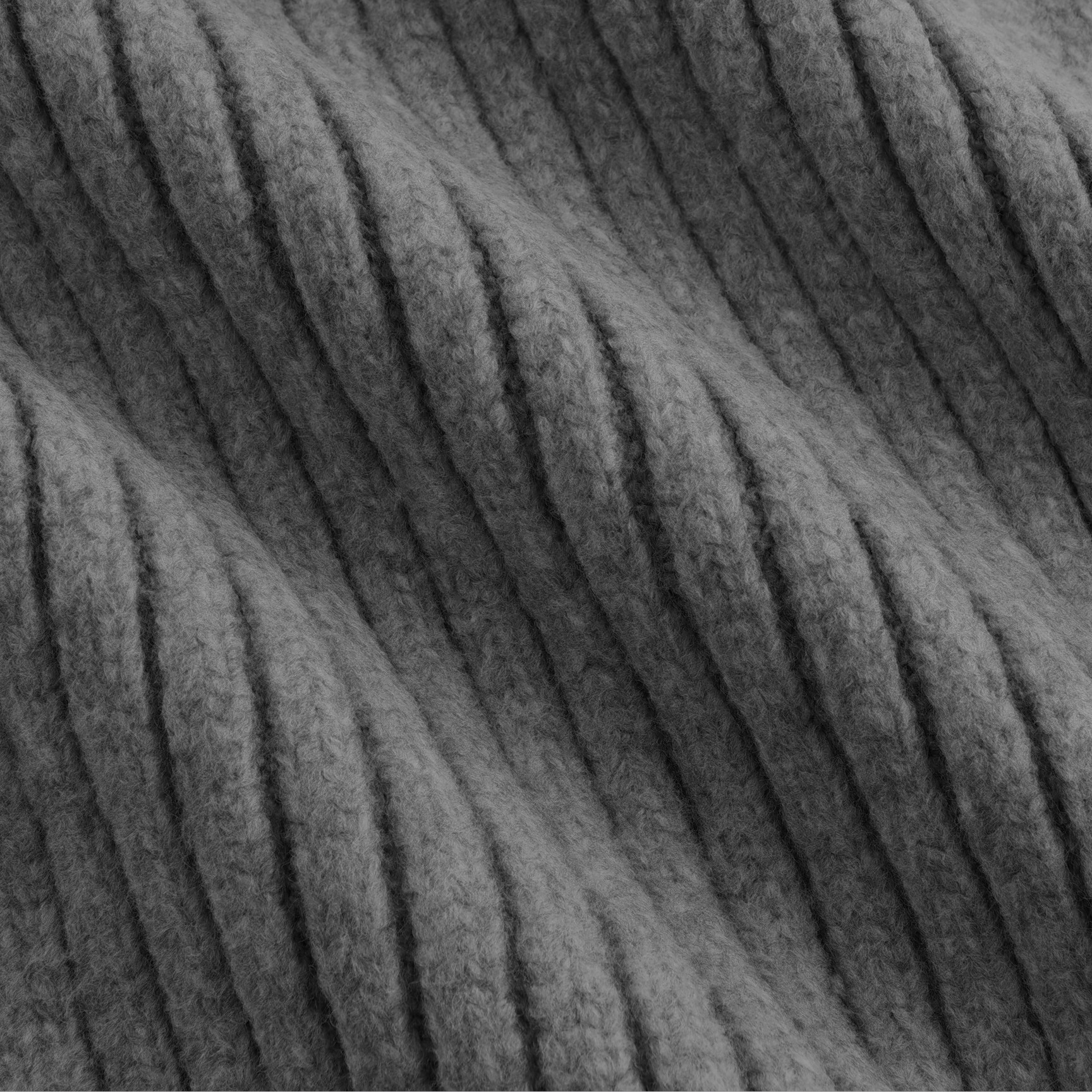 Luxuri Chunky Rib Knit Scarf